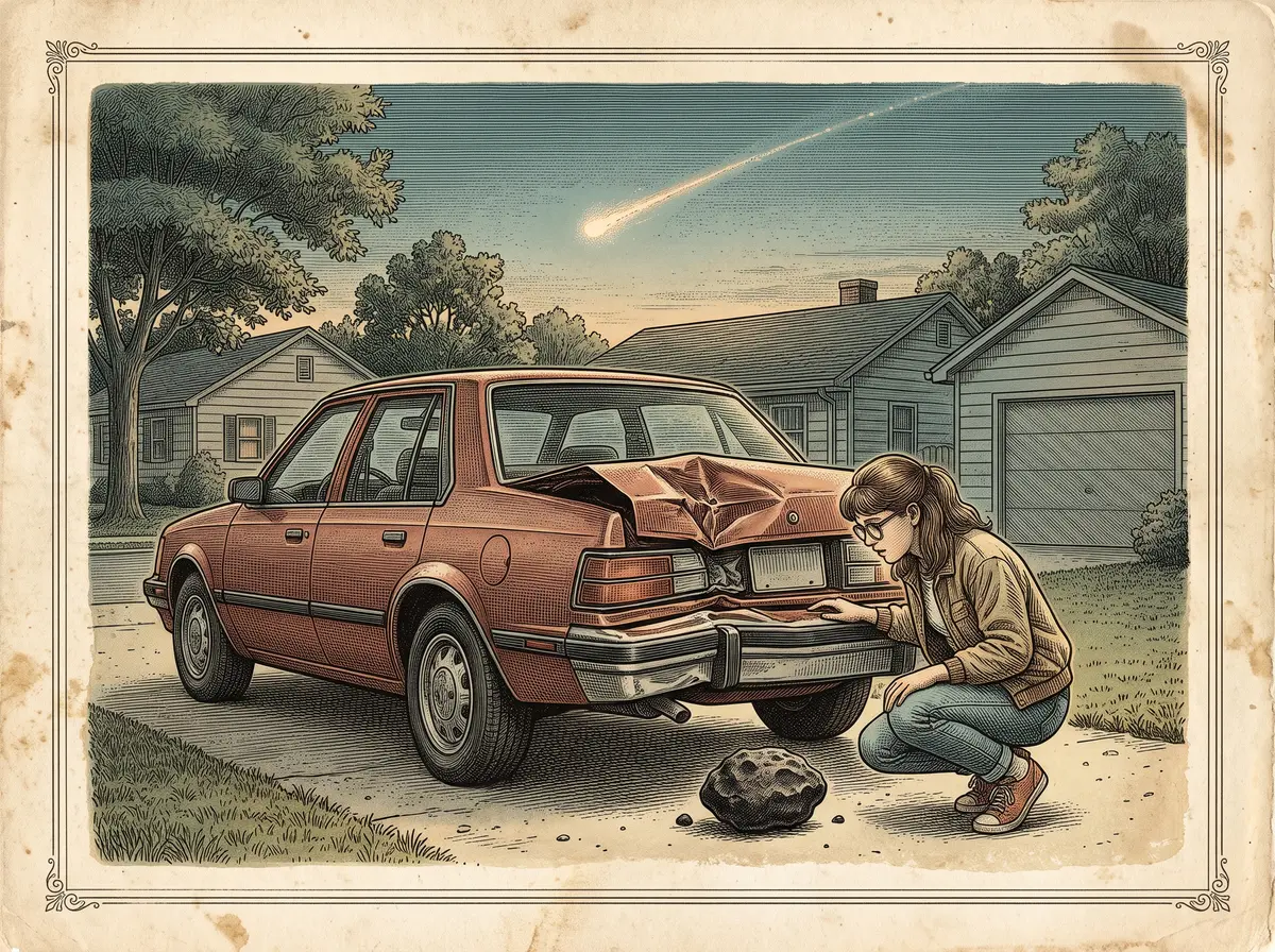 From a Thunderstone Chained in a Church to a Meteorite That Dented a Chevy: A Short History of Meteorites