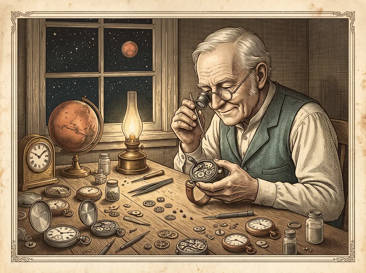 From a Watch Weighed Down With Lead to Breakfast at 3 P.M.: A Short History of Living on Mars Time