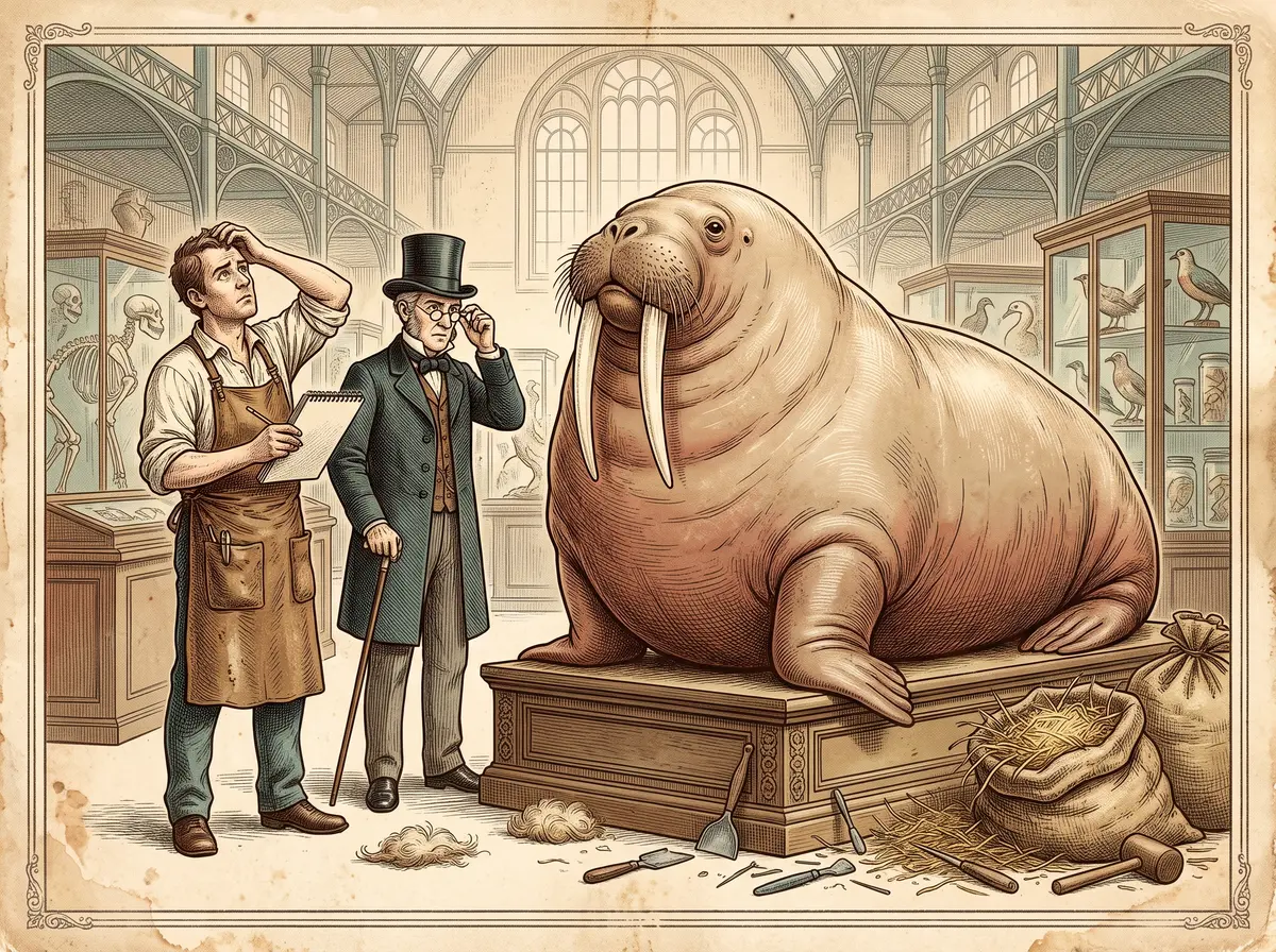 From an Overstuffed Walrus to Elephants Sculpted in Clay: A Short History of Taxidermy