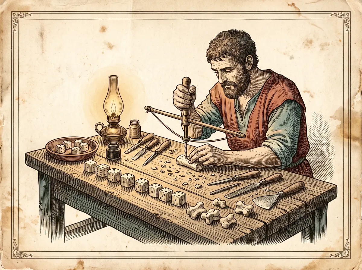 From Sheep's Ankle Bones to the Rule of Seven: A Short History of Dice