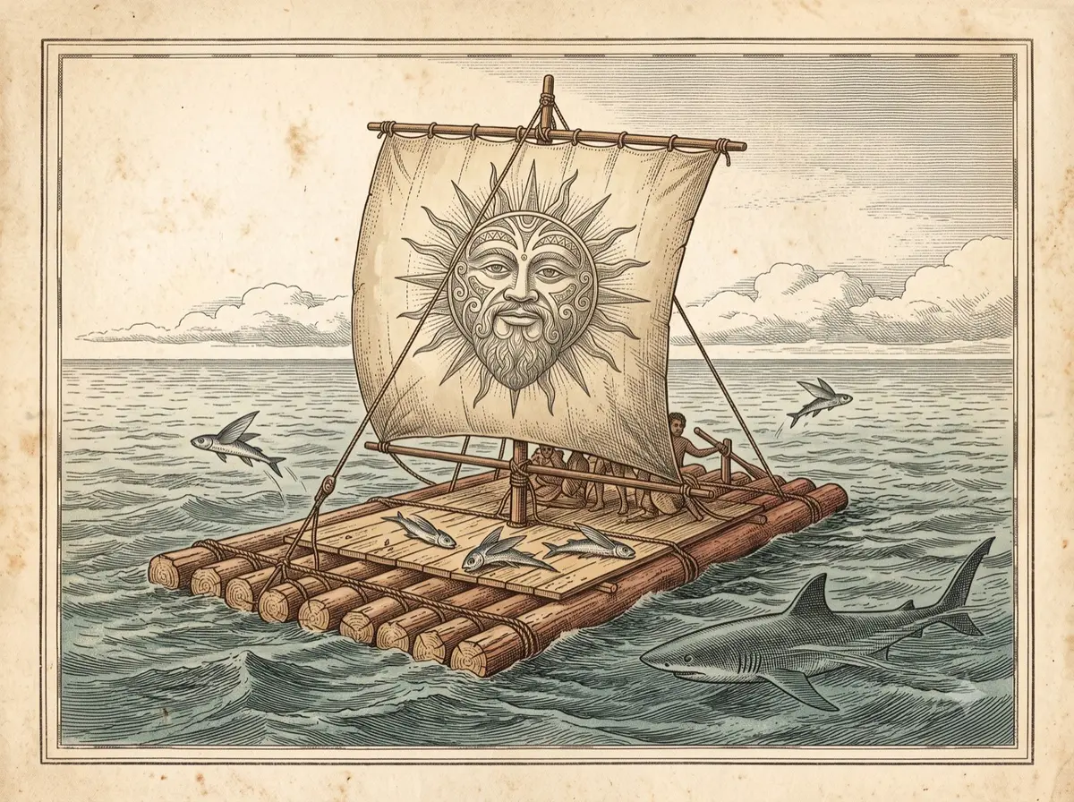 Kon-Tiki: The Raft That Crossed an Ocean to Prove a Theory That Was Wrong