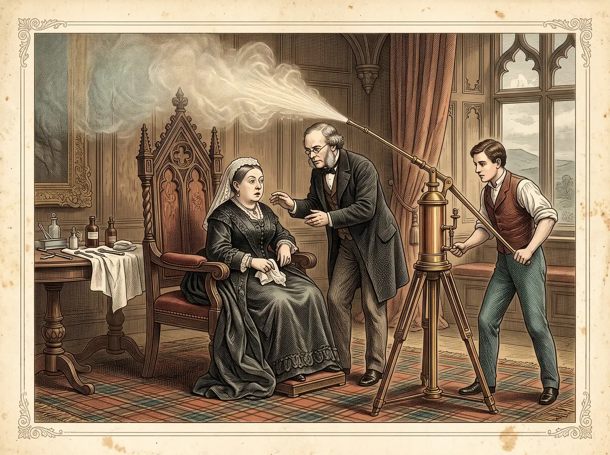 The Antiseptic Mist That Sprayed Queen Victoria in the Face — and That Its Inventor Later Said He Was Ashamed Of