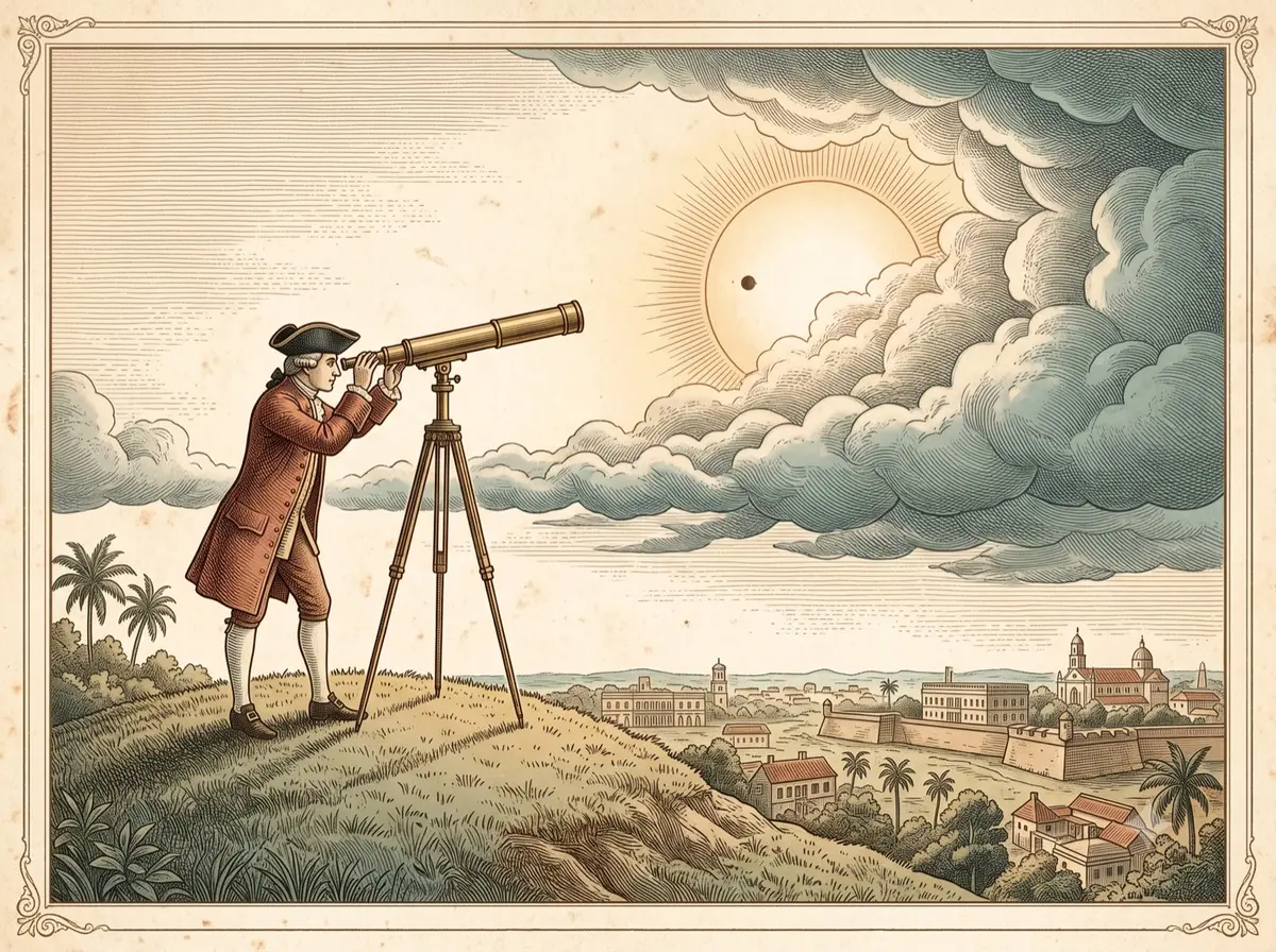 The Astronomer Who Spent Eleven Years at Sea to Watch Venus Cross the Sun — and Missed It Anyway
