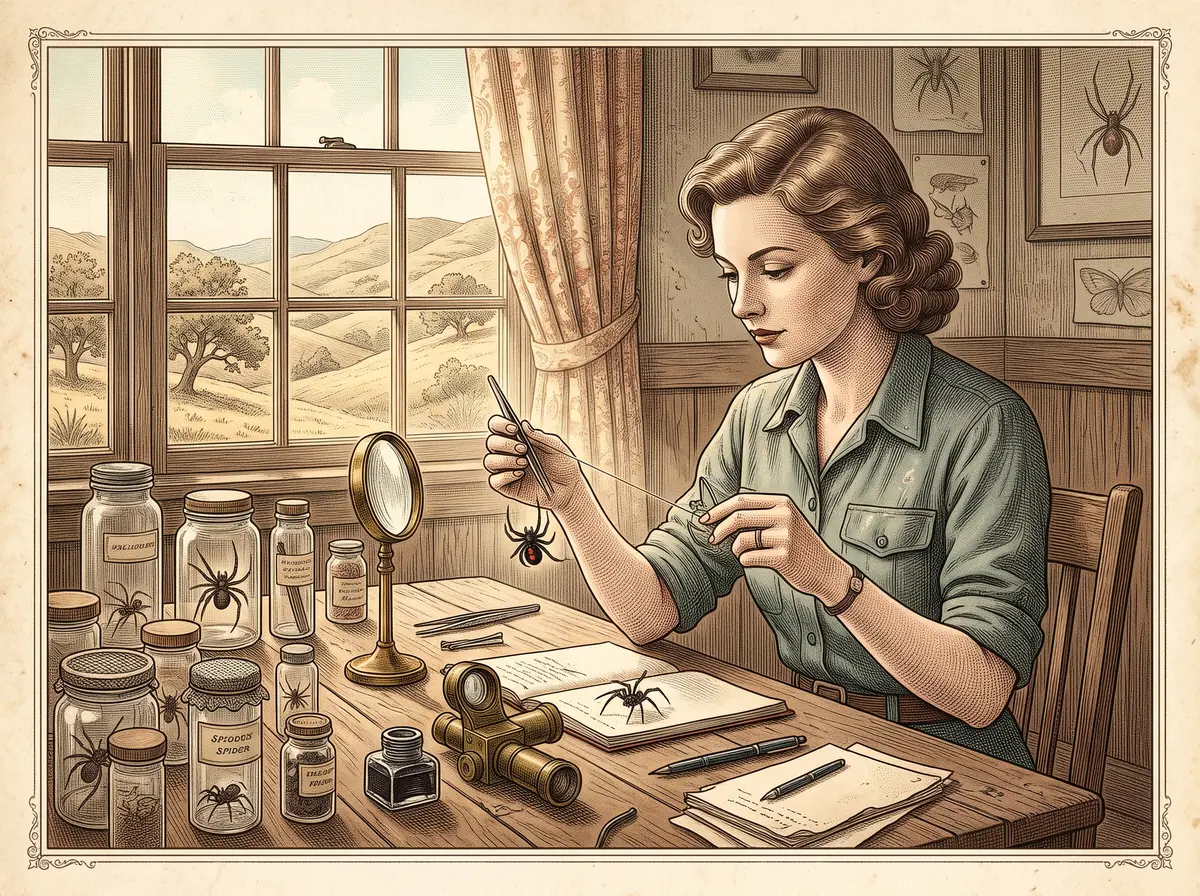 The Black Widows a California Farmhouse Raised to Spin Crosshairs for the War