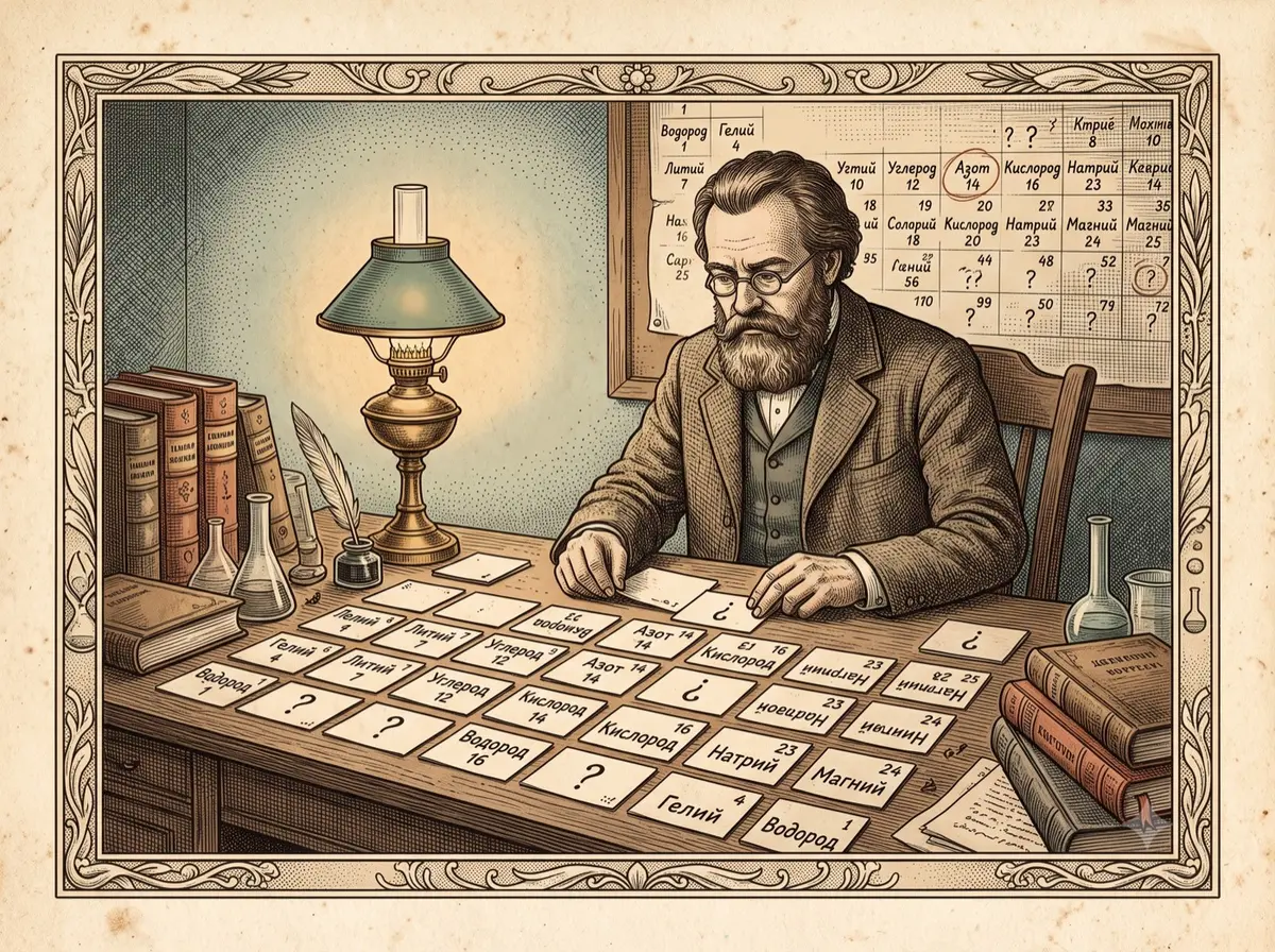 The Blank Squares That Predicted Three Undiscovered Elements