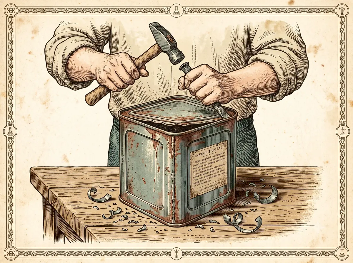 The Canned Food That Arrived 48 Years Before the Can Opener