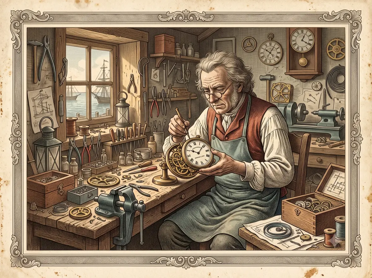 The Self-Taught Carpenter Who Solved the Deadliest Problem in Ocean Navigation