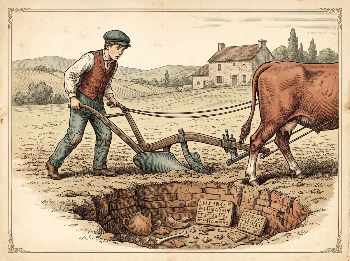 The Cow That Stepped Into a Hole — and Started French Archaeology's Longest Feud