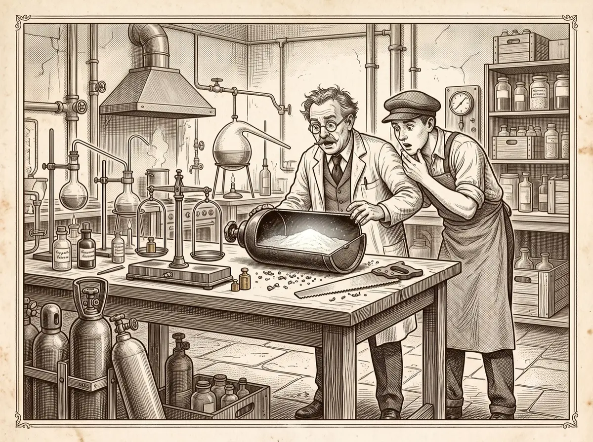 The Cylinder That Weighed Too Much and Became Teflon