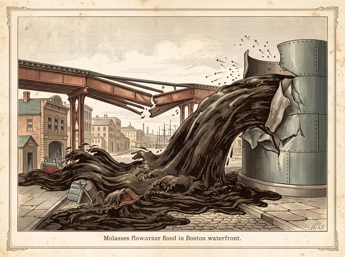 The Day a 25-Foot Wave of Molasses Flooded a Boston Neighborhood
