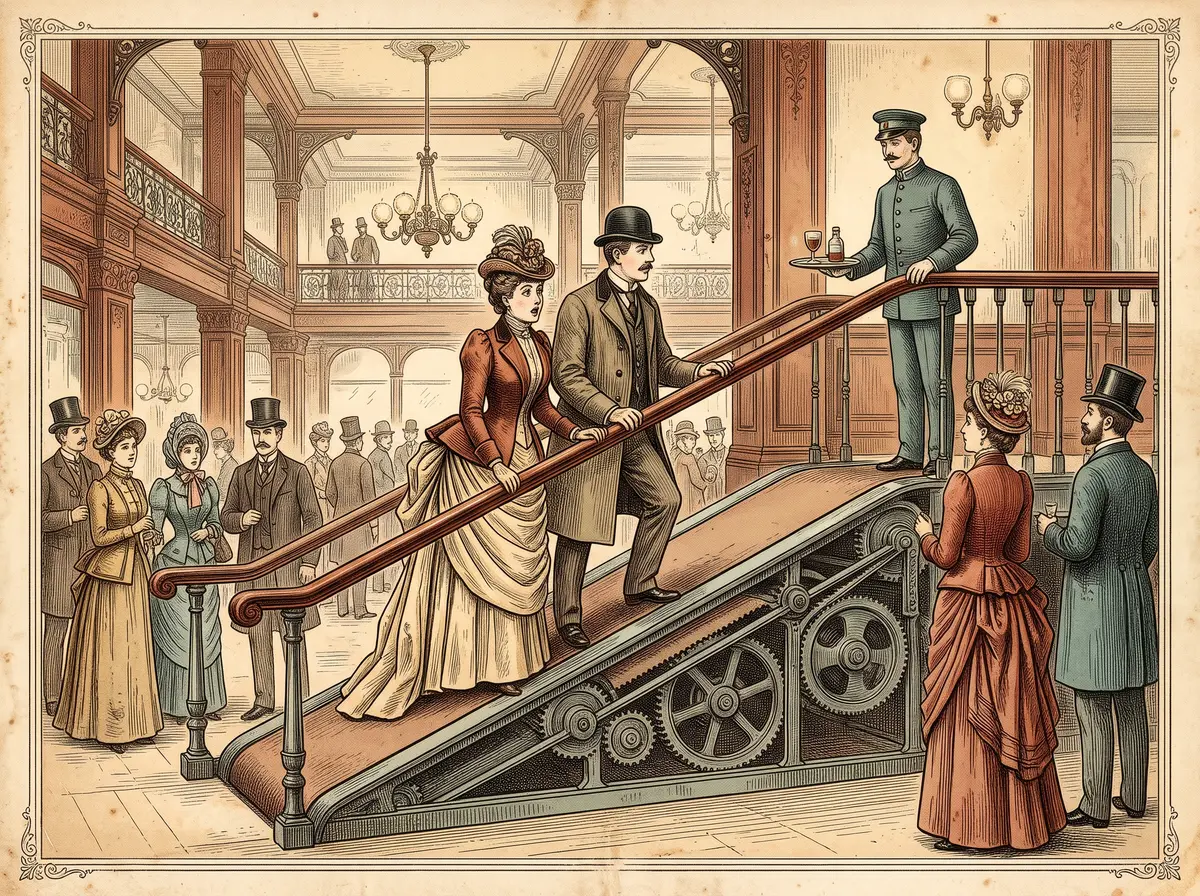 The Department Store That Served Brandy at the Top of Its Moving Staircase