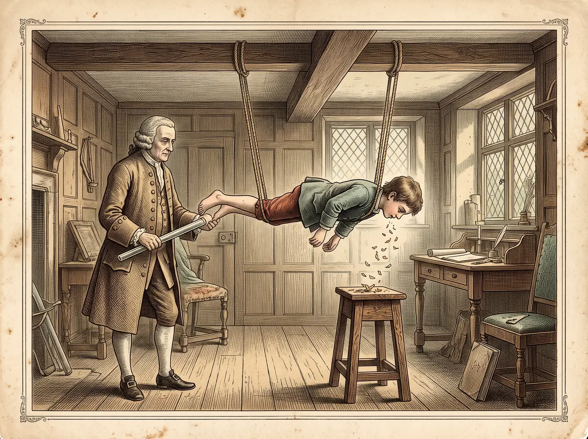 The Dust-Stopper Cork That Revealed Electricity Could Travel — and the Boy Hung From a Ceiling to Prove It