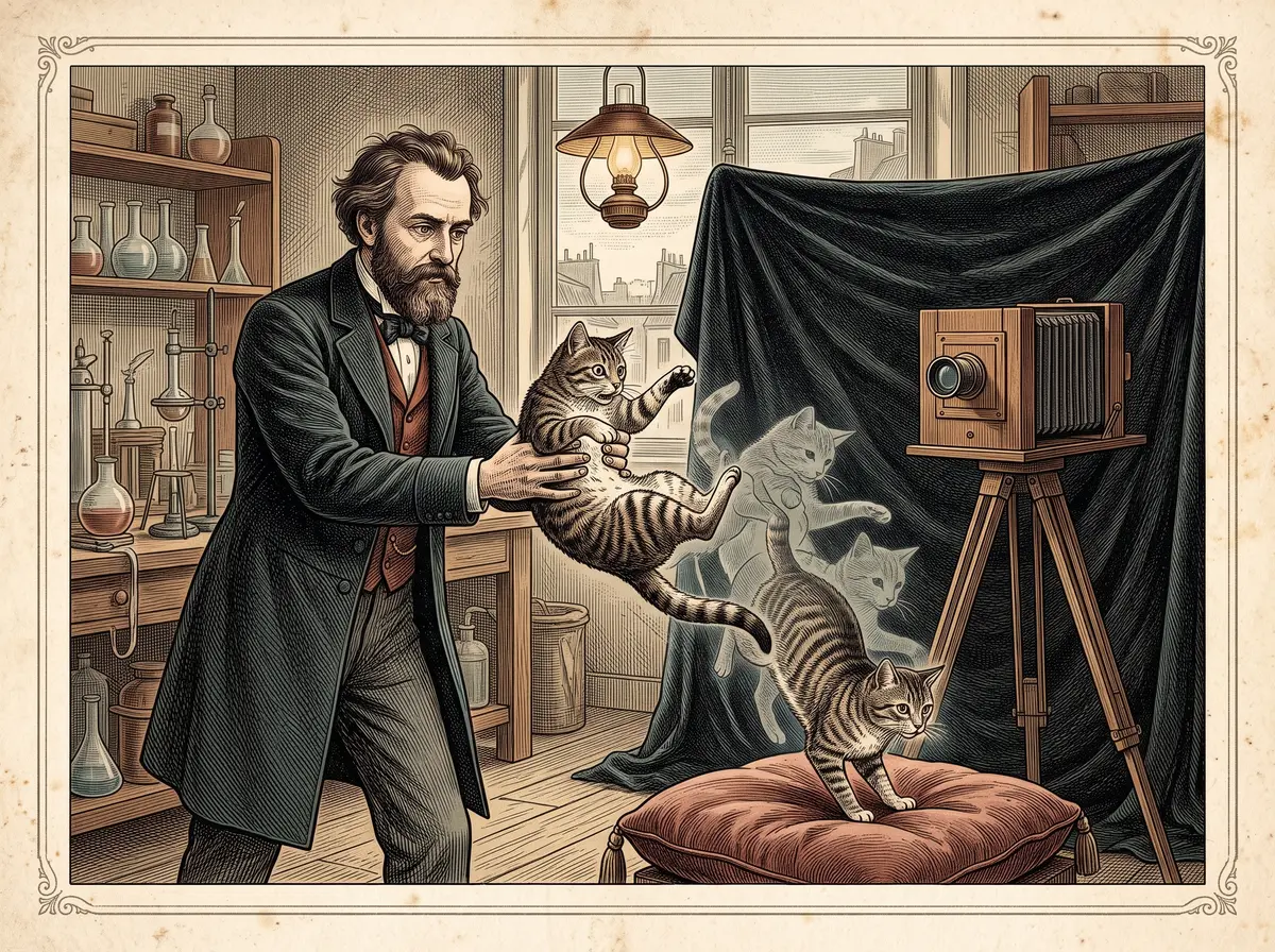 The Falling Cat That Seemed to Break the Laws of Physics