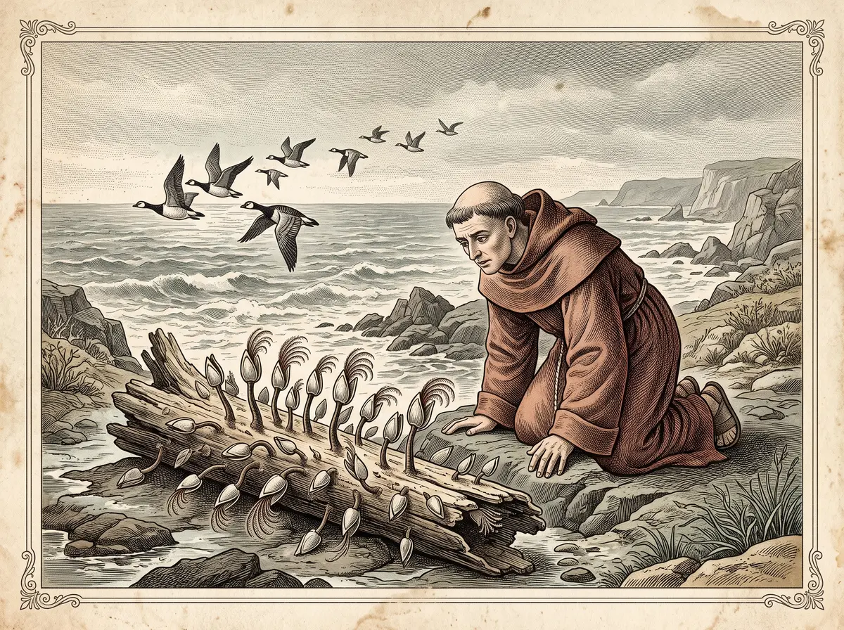 The Geese That Supposedly Grew on Driftwood — So Some Clergy Ate Them on Fast Days