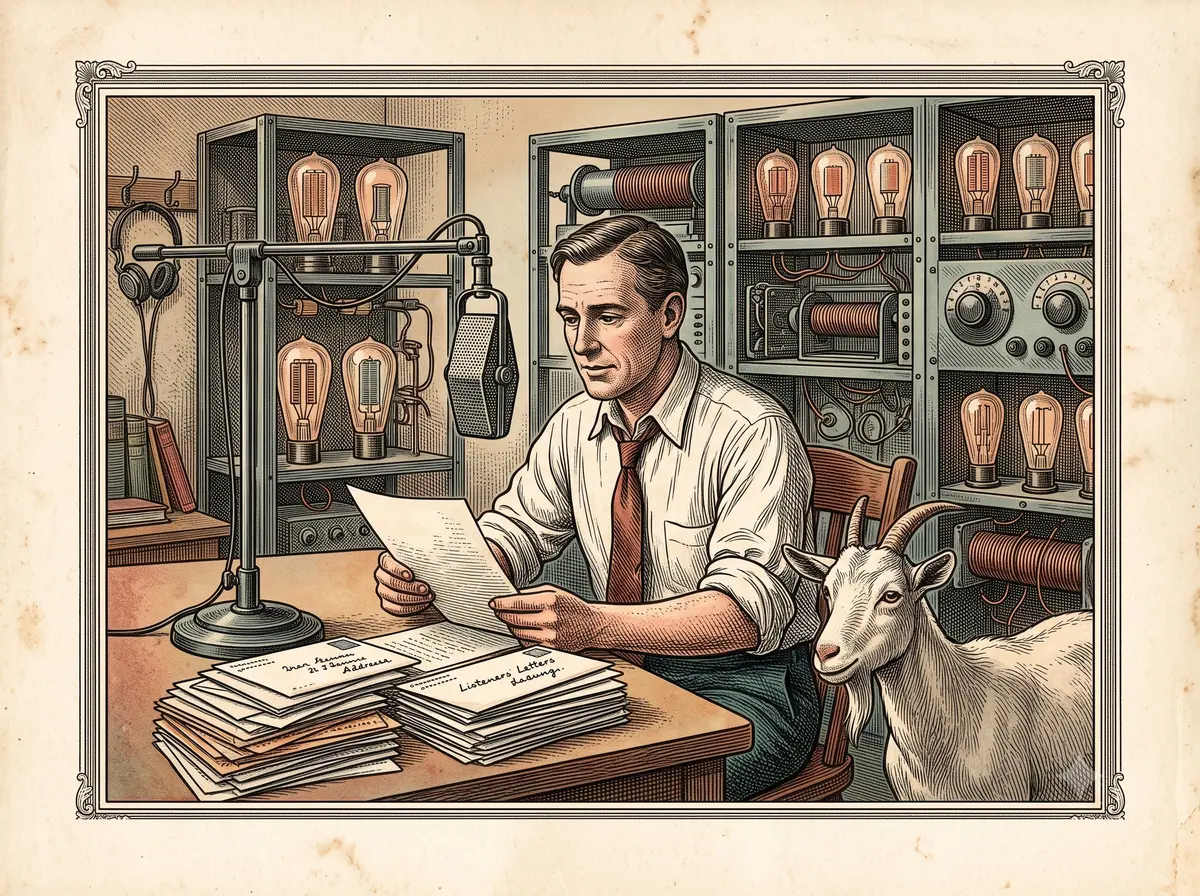 The Goat-Gland Surgery That Ended Up Rewriting American Radio Law