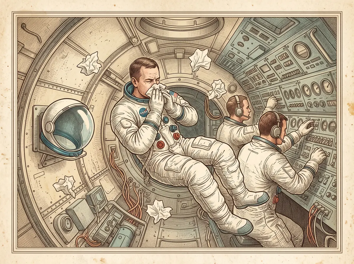 The Head Cold That Made Apollo 7 Refuse Its Helmets