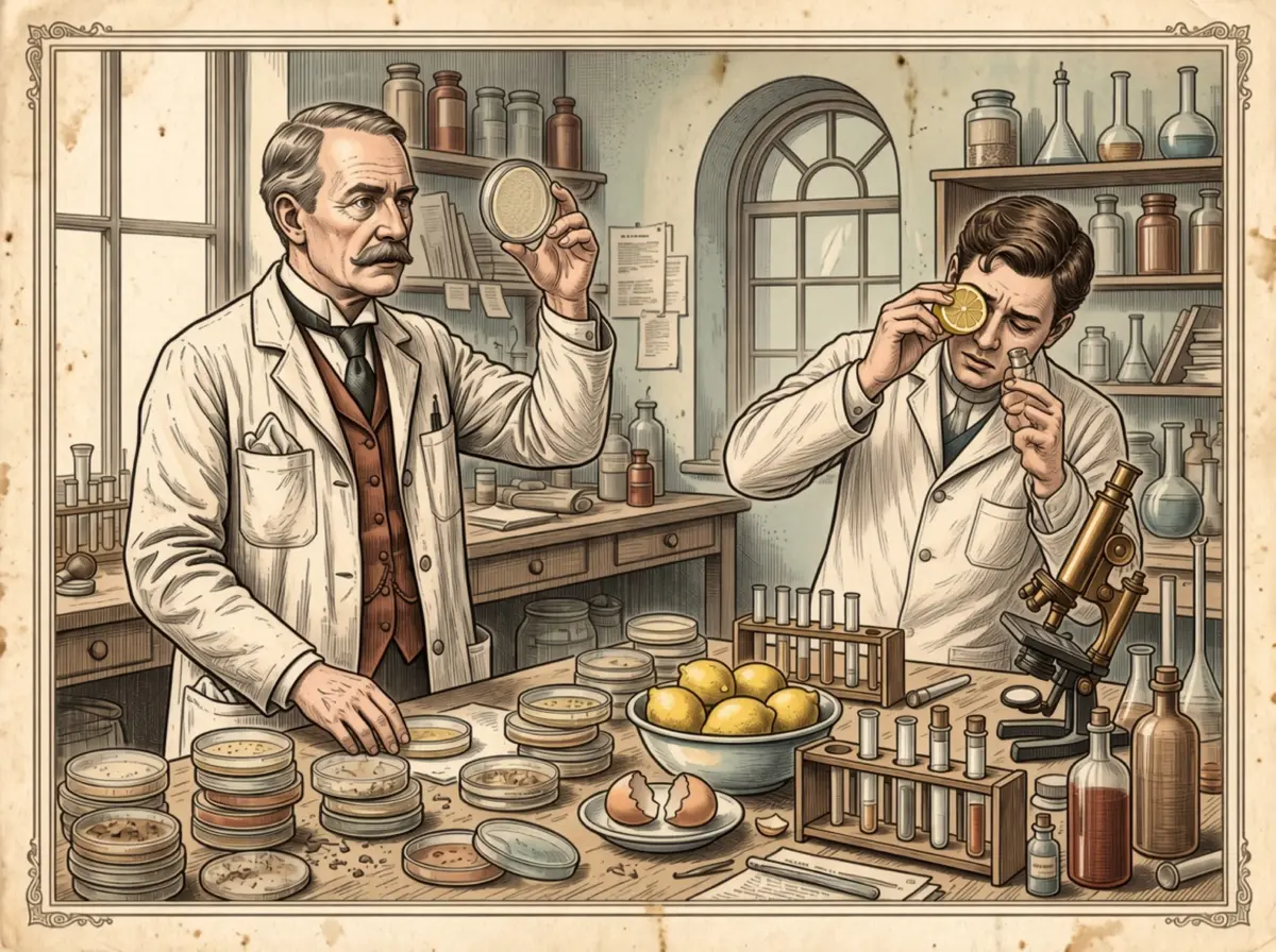 The Head Cold That Showed Alexander Fleming Your Tears Kill Germs — and the Lab Staff Paid Threepence to Cry