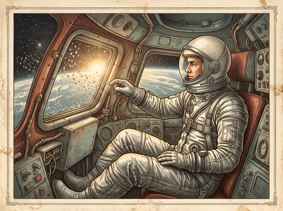 The Knock on the Hatch That Solved John Glenn's Space 'Fireflies'