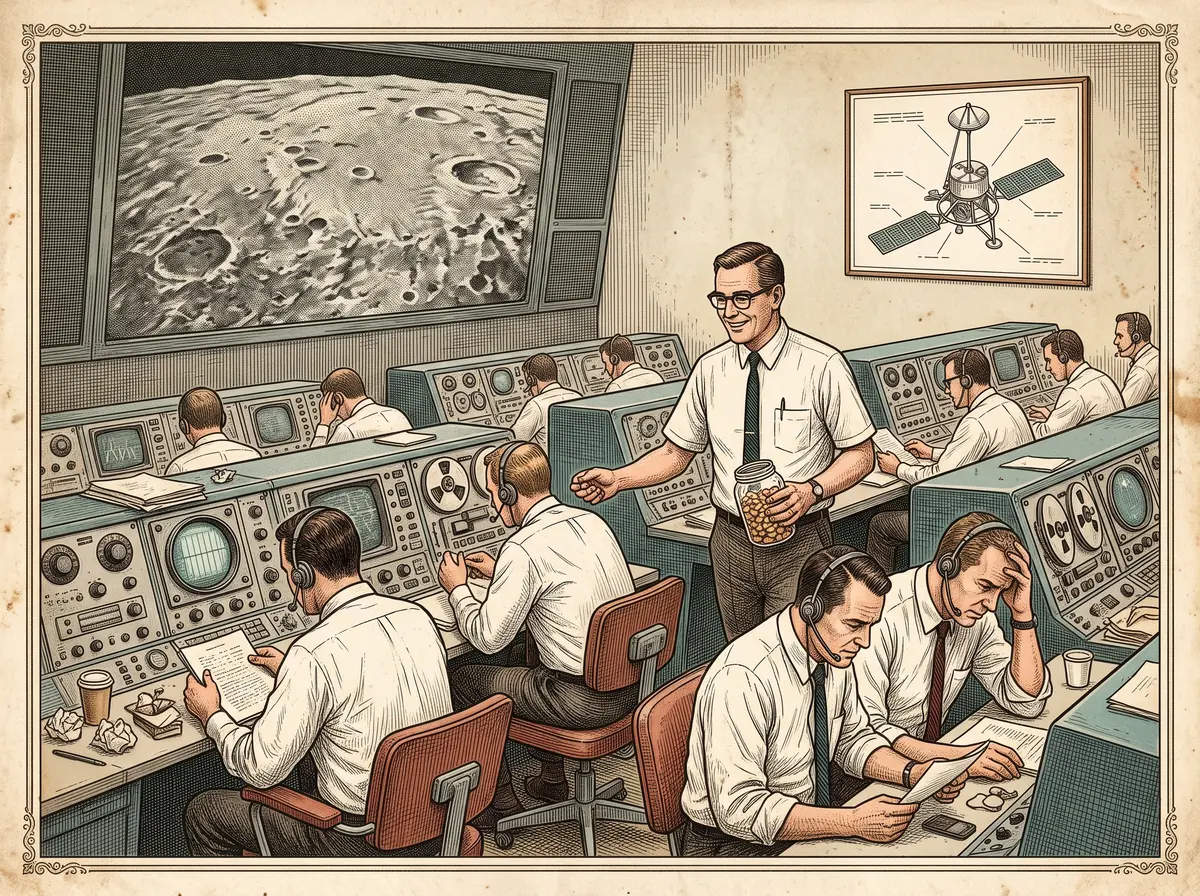 The Jar of Peanuts NASA Won't Launch Without — Thanks to Six Moon Probes That Failed in a Row