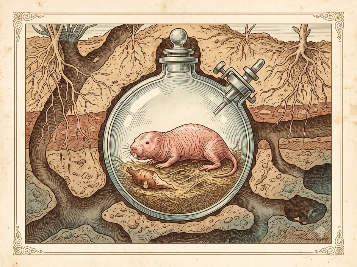 The Naked Mole-Rat: The Cold-Blooded Mammal That Lives Like an Ant and Won't Age on Schedule