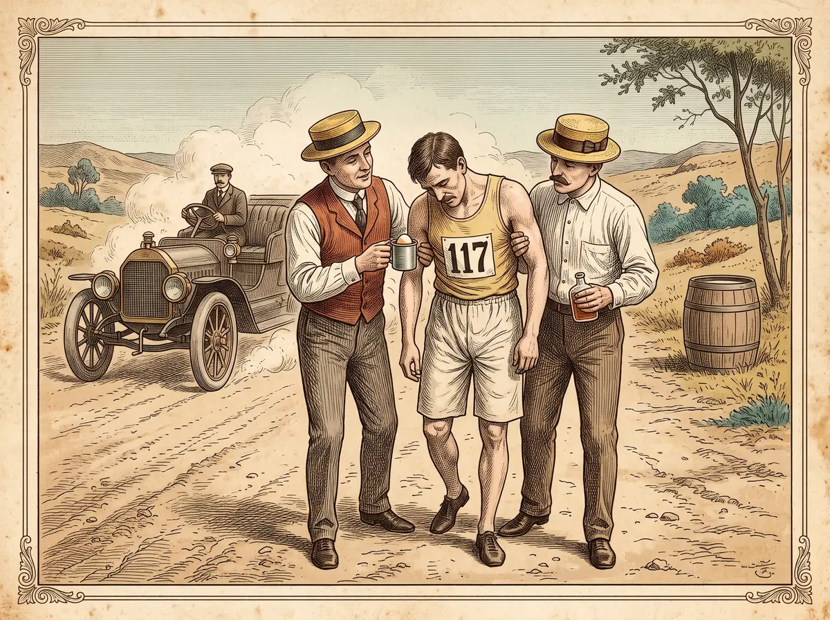 The Olympic Marathon That Rationed Water — and Fed the Winner Rat Poison
