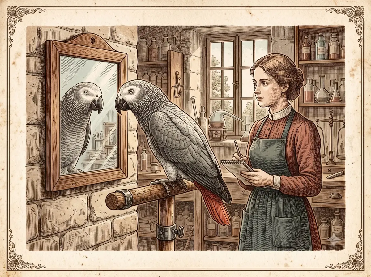 The Parrot That Asked What Color Am I
