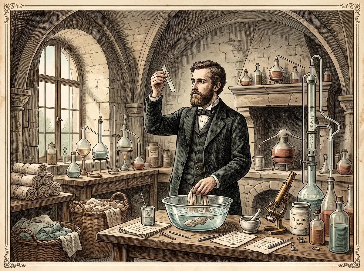The Pus-Soaked Hospital Bandages Where DNA Was First Found — in a Castle Kitchen