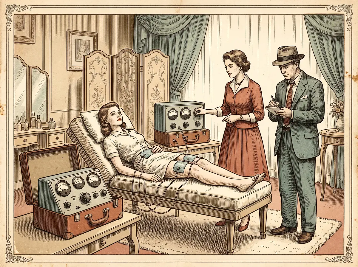 The Reducing Machine That Exercised You While You Lay Down — Until the FDA Told Owners to Destroy It
