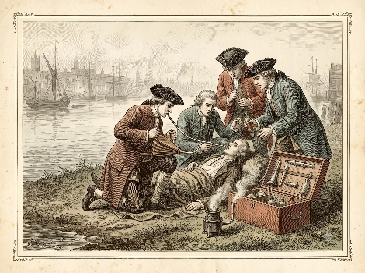The Rescue Kits That Tried to Revive the Drowning by Blowing Smoke Up Their Backsides