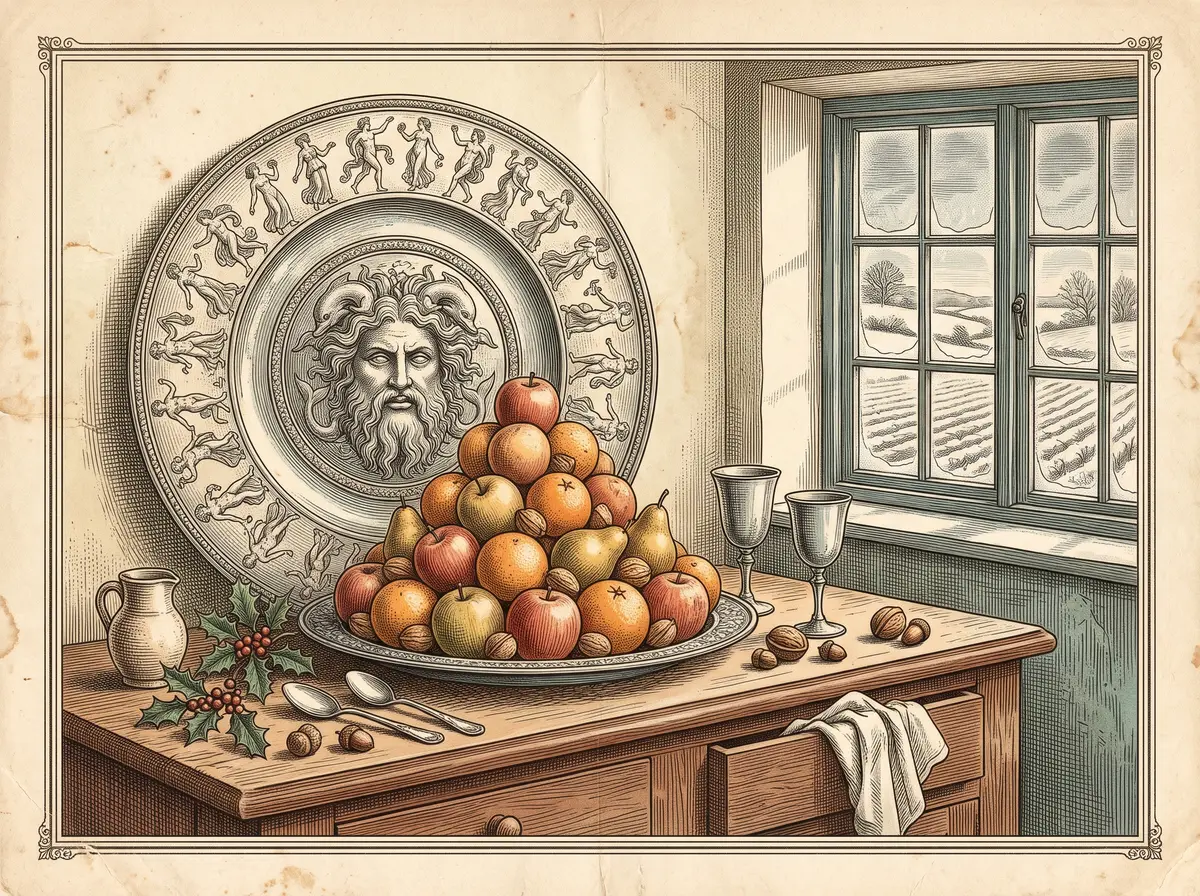 The Roman Silver a Suffolk Family Piled With Fruit at Christmas — Because It Was Only 'Pewter'