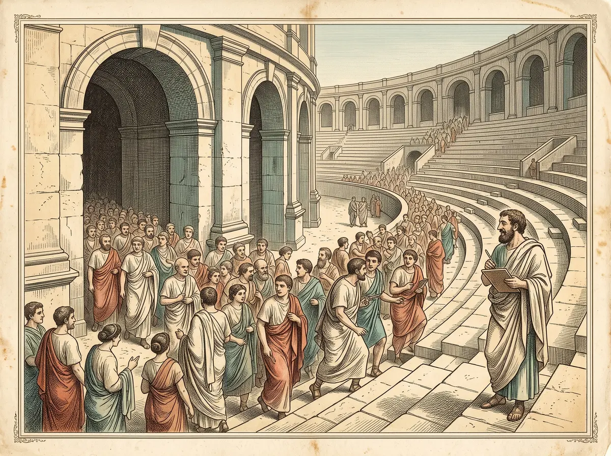 The Roman 'Vomit Room' That Was Really Just the Way Out of the Stadium