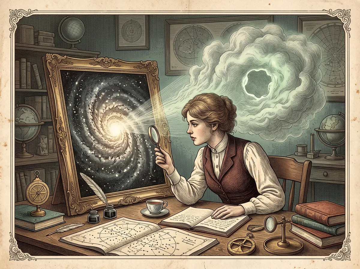 The Schoolteacher Who Found a Galaxy-Sized Green Ghost — and Asked the Internet, 'Anyone?'