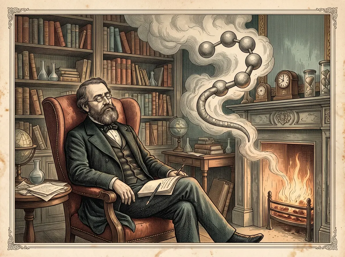 The Snake Dream Told at a Birthday Party for a Molecule — and the Chemists Who Spent a Century Arguing Over It