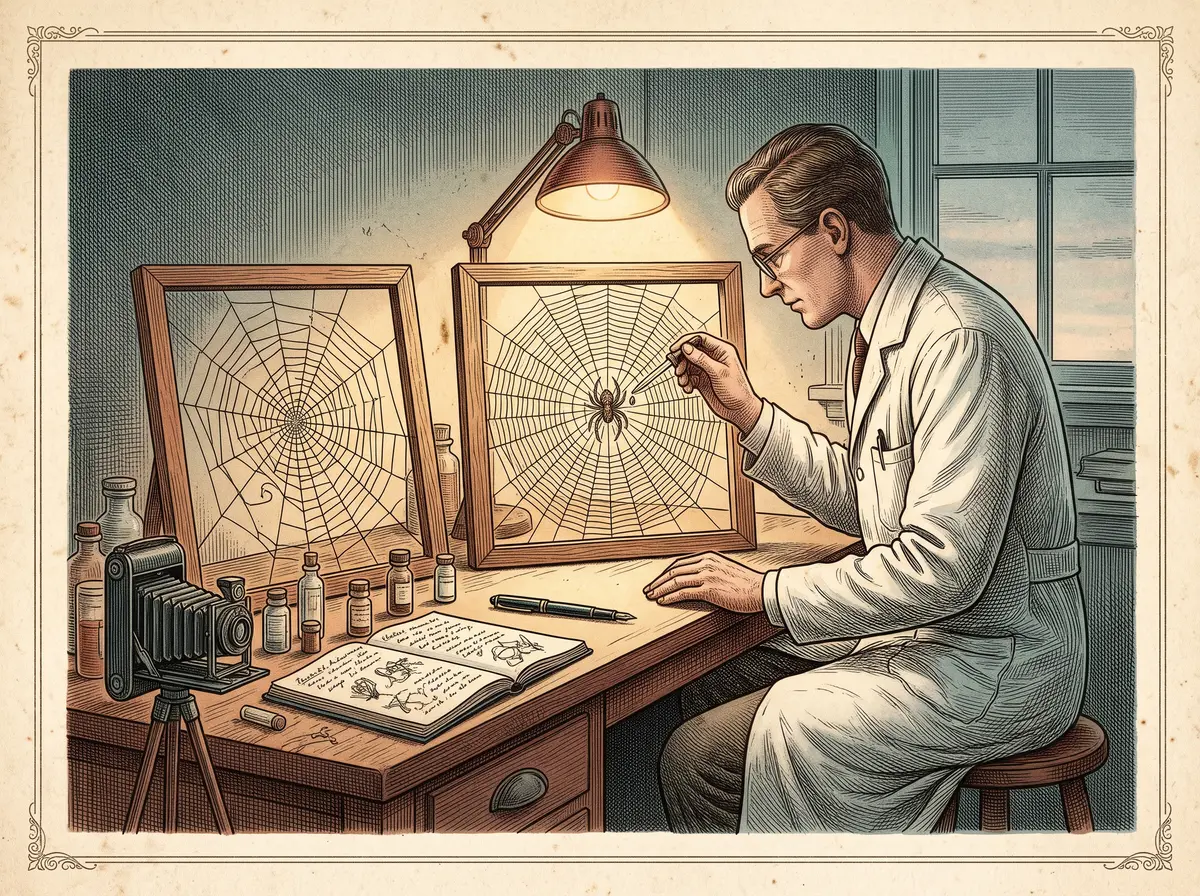 The Spiders a Pharmacologist Drugged So a Zoologist Could Stop Waking Up at 4 A.M.