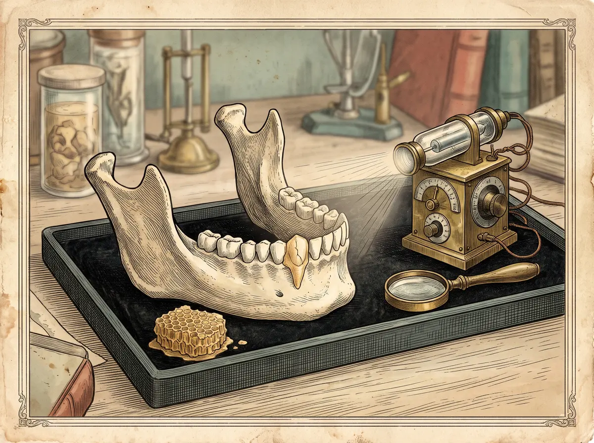 The Stone Age Toothache Patched With Beeswax — and Missed for 101 Years