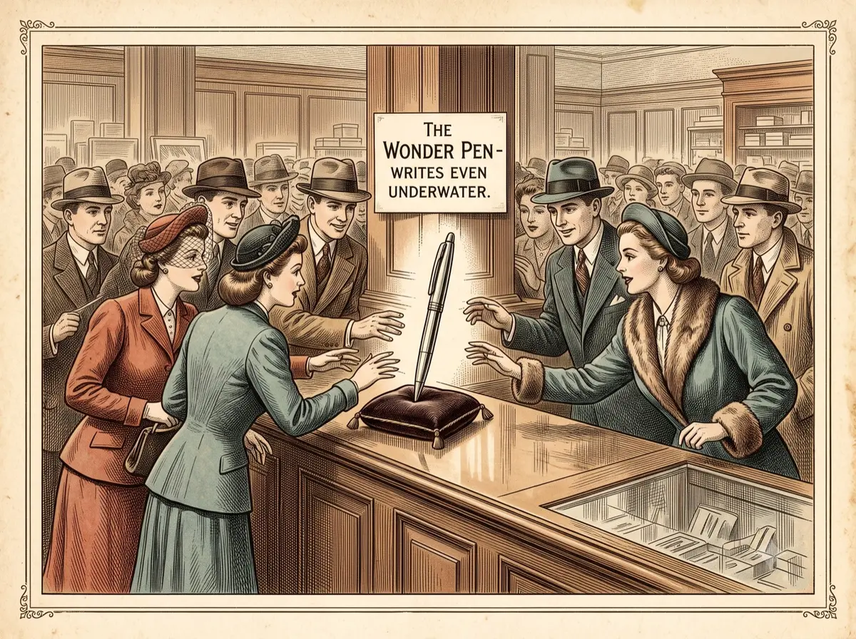 The Strange History of the Ballpoint Pen