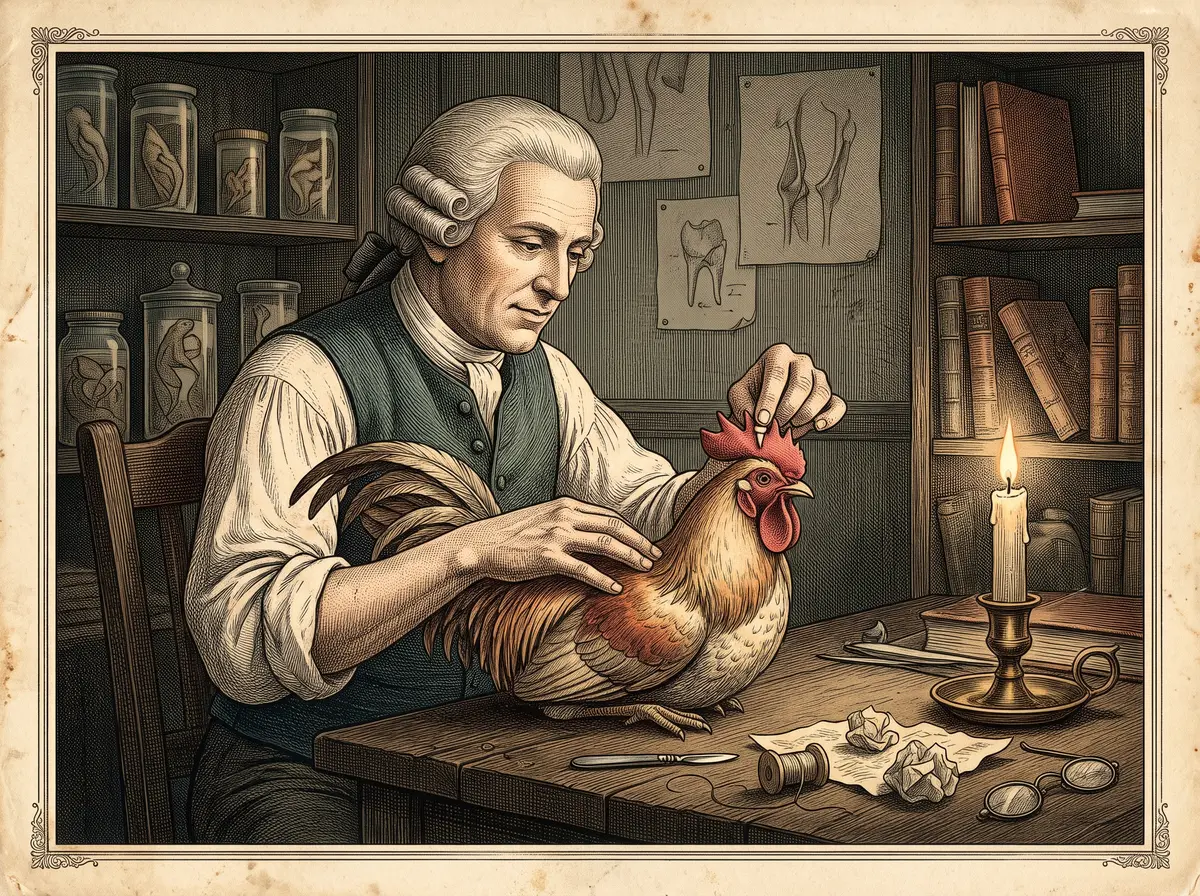 The Surgeon Who Planted a Human Tooth in a Rooster's Comb