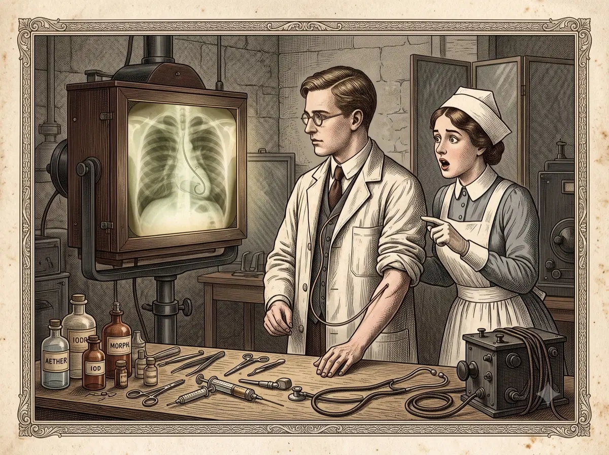 The Surgeon Who Threaded a Tube Into His Own Heart