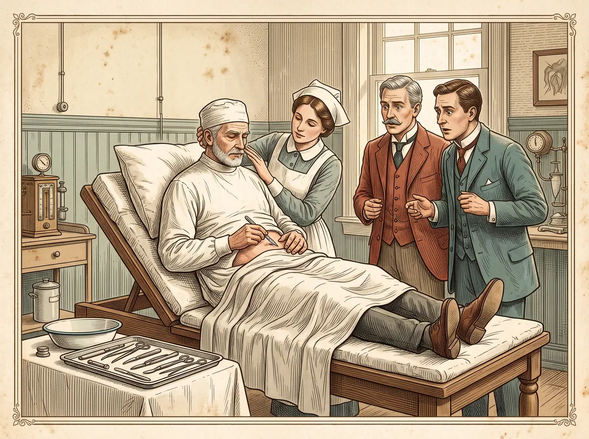 The Country Surgeon Who Took Out His Own Appendix to Prove a Point — and Fixed His Own Hernia at 70