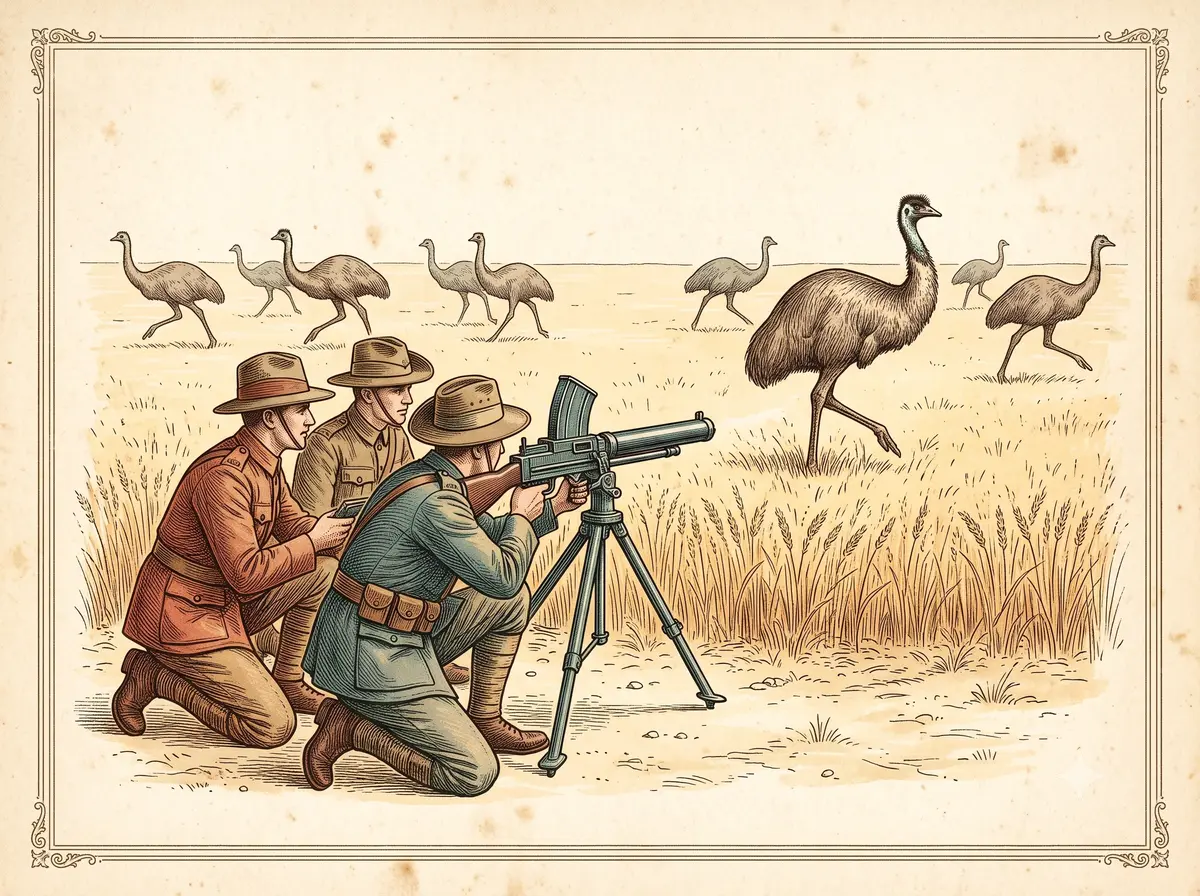 The Time Australia Sent Machine Guns After 20,000 Emus