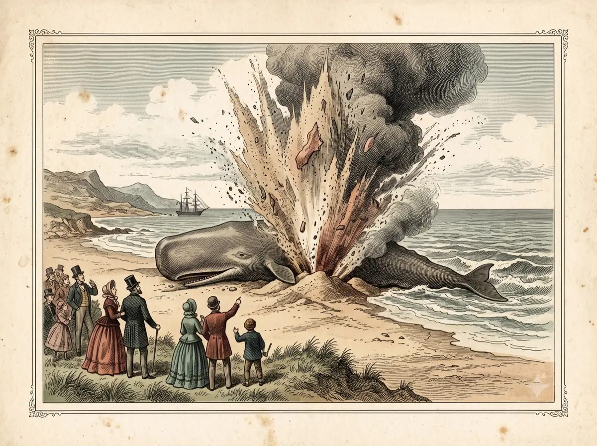 The Time Oregon Blew Up a Whale With Half a Ton of Dynamite