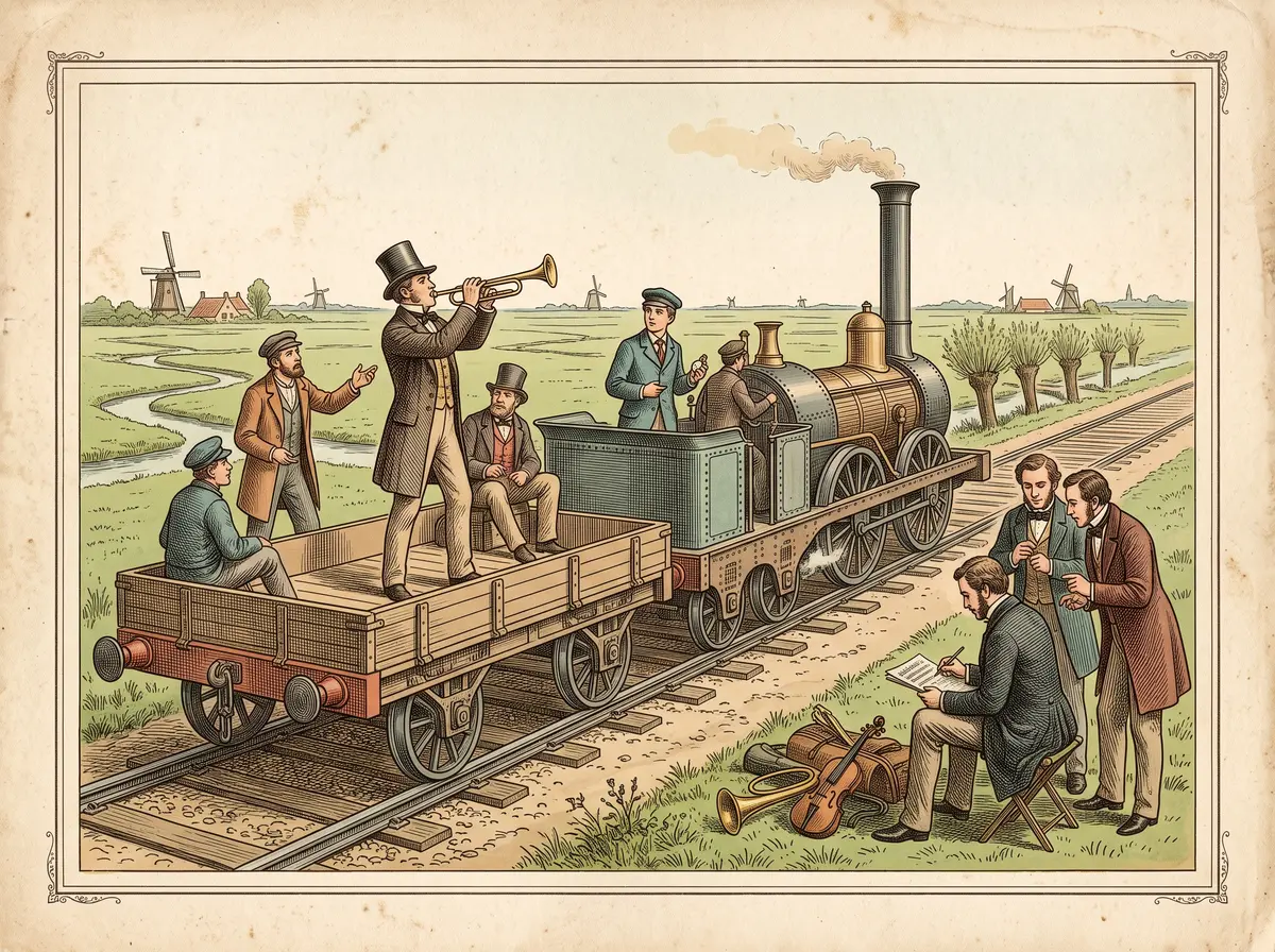The Trumpeters Who Rode a Steam Train Back and Forth to Test a Theory About Stars