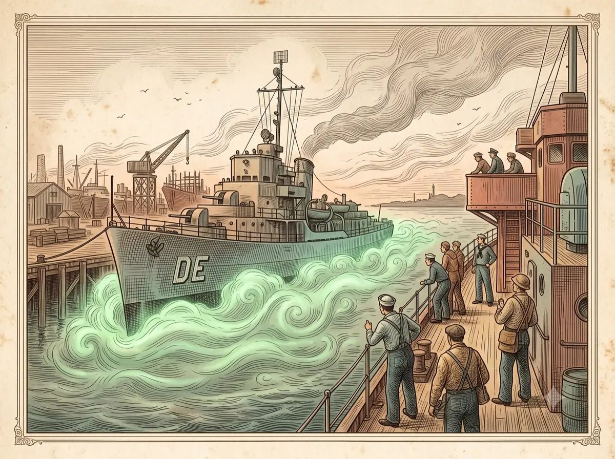 The Warship That Never Actually Teleported to Norfolk