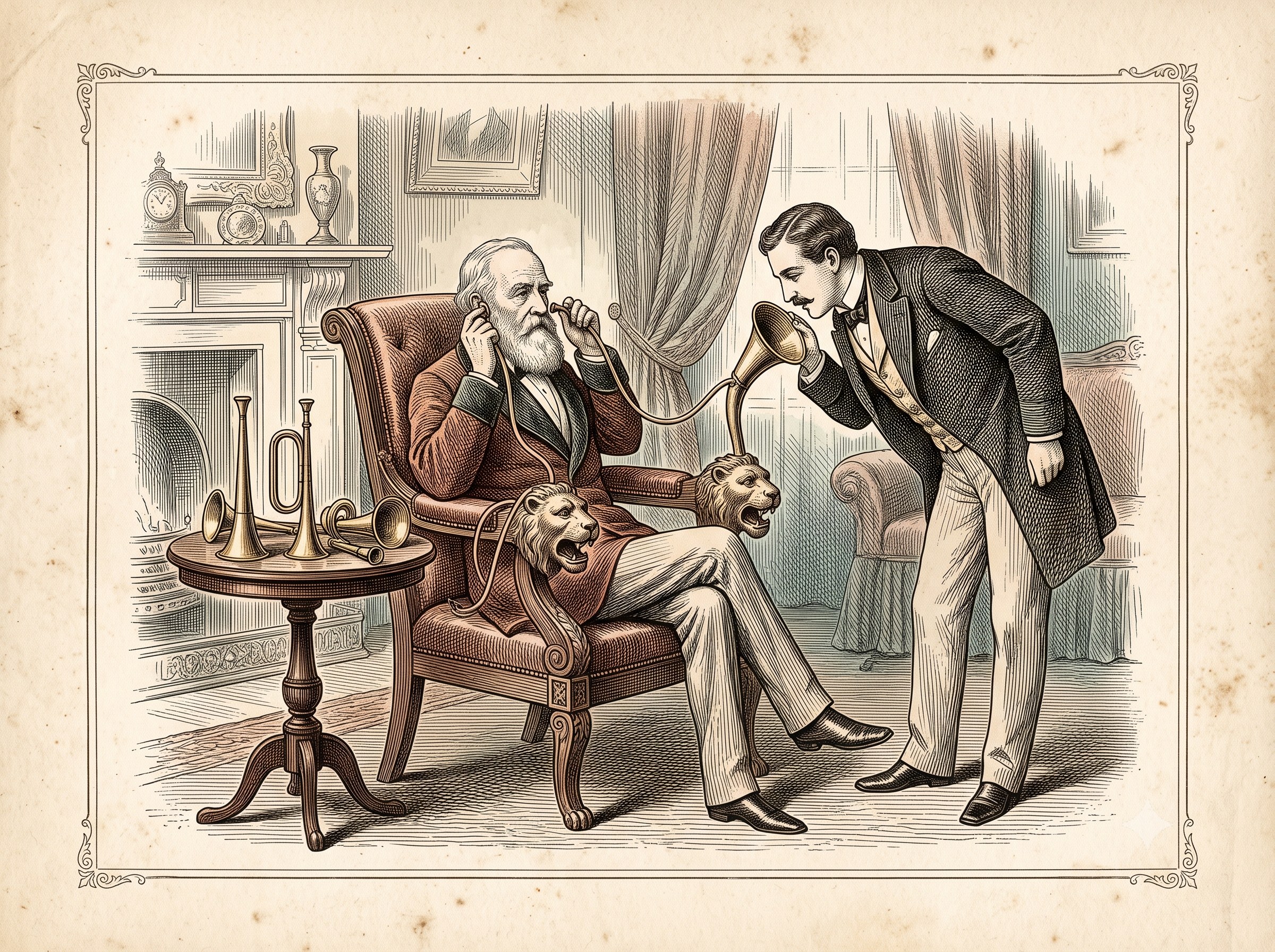 From a Lion-Headed Throne to the Cochlear Implant: A Short History of the Hearing Aid