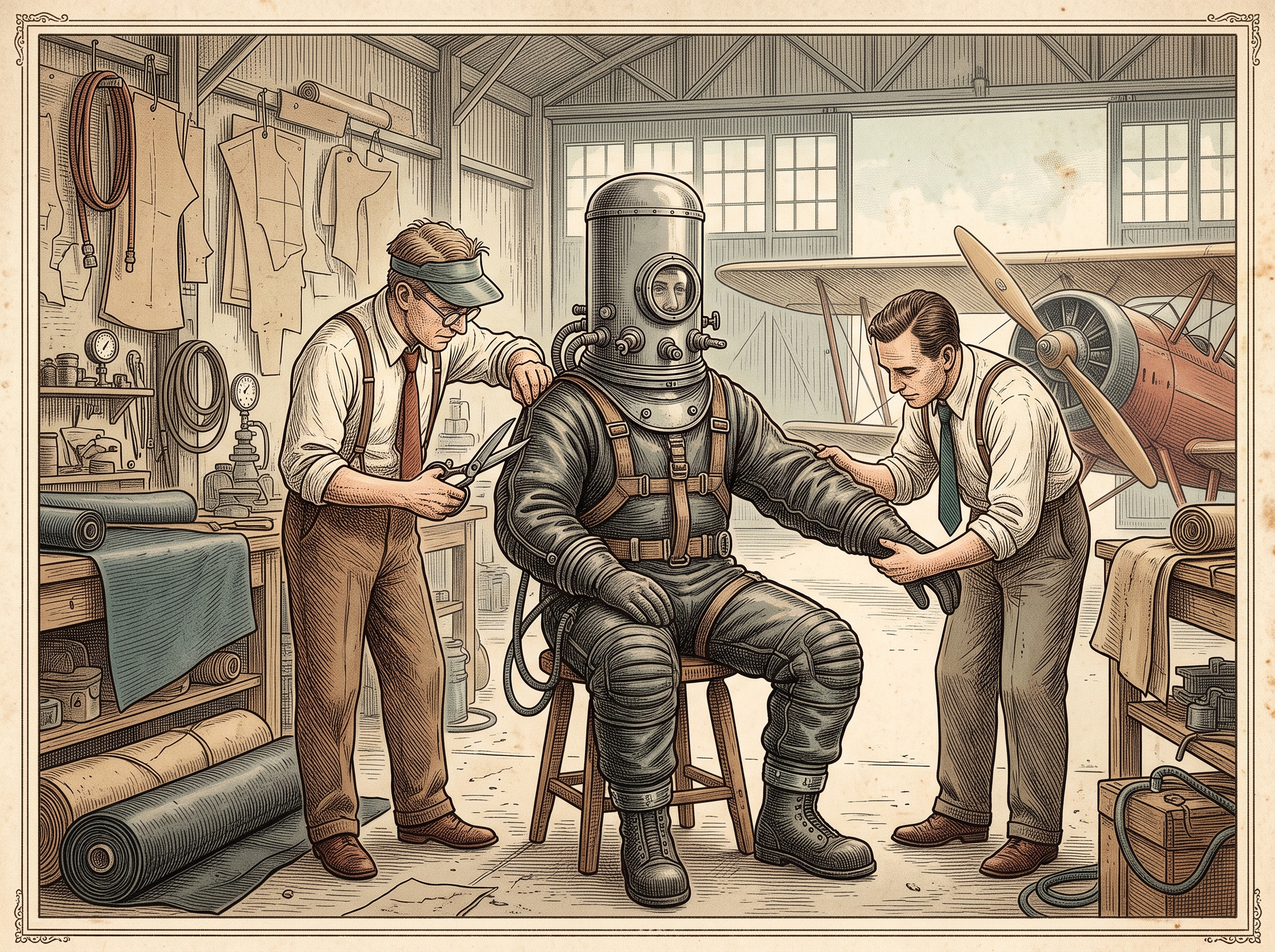 From a Pilot Cut Out of His Own Suit to Moonwalks Sewn by a Bra Company: A Short History of the Spacesuit