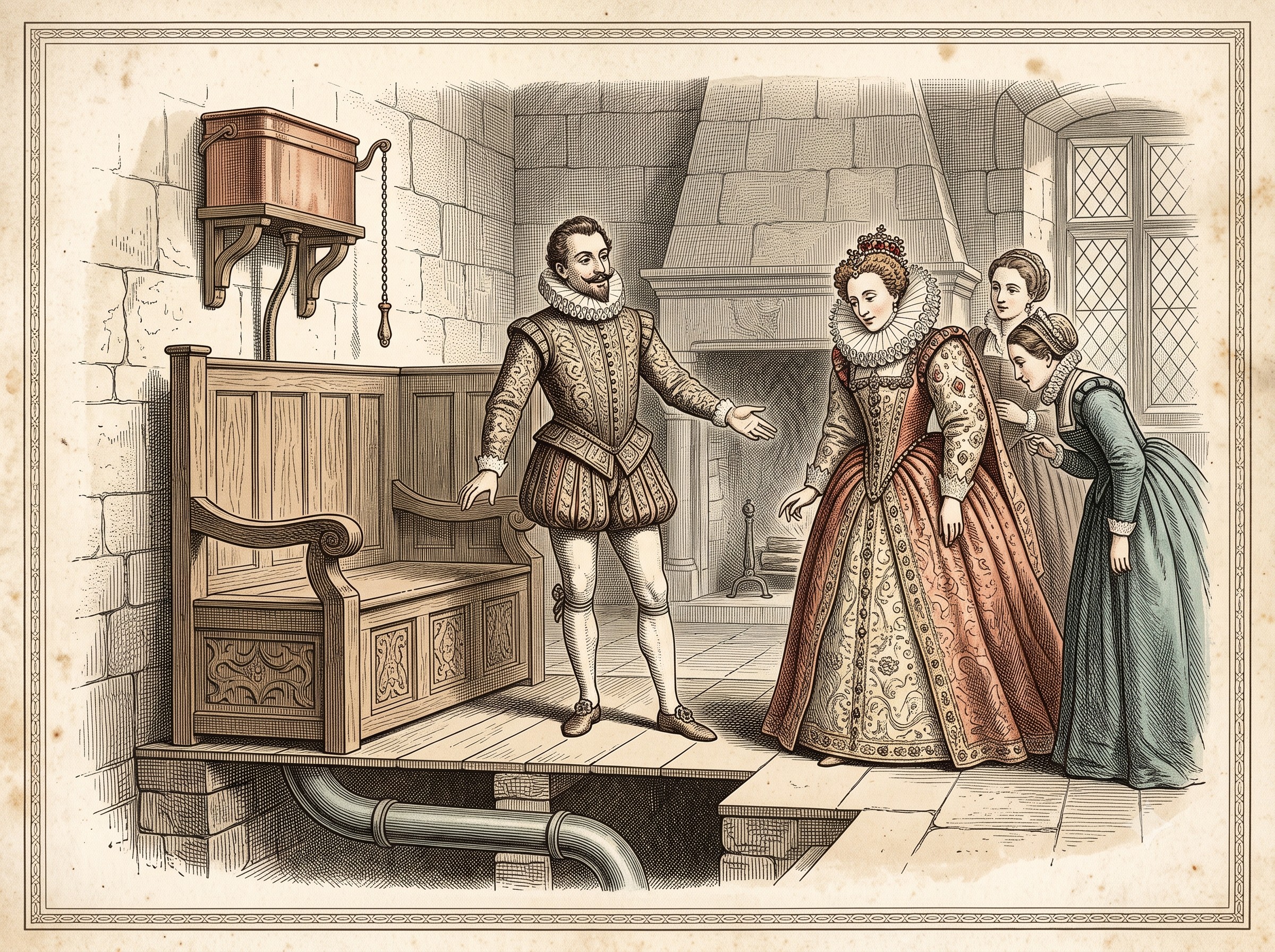From a Sponge on a Stick to the Flush Toilet: A Short History of the Toilet