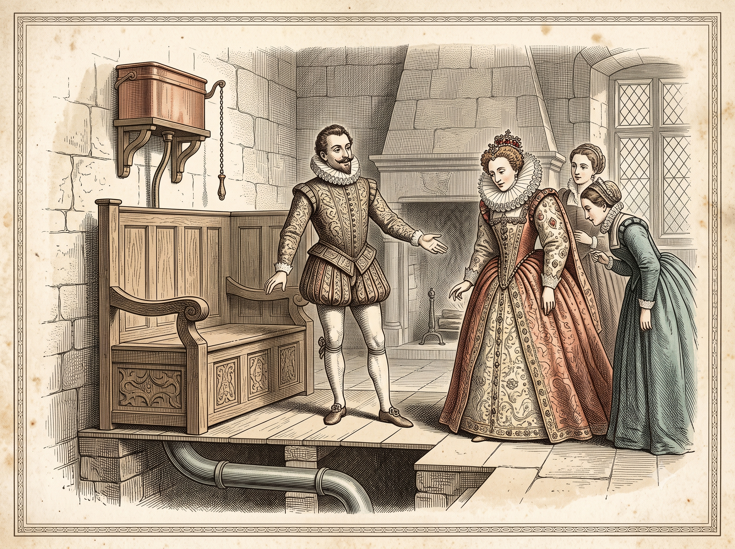 From a Sponge on a Stick to the Flush Toilet: A Short History of the Toilet