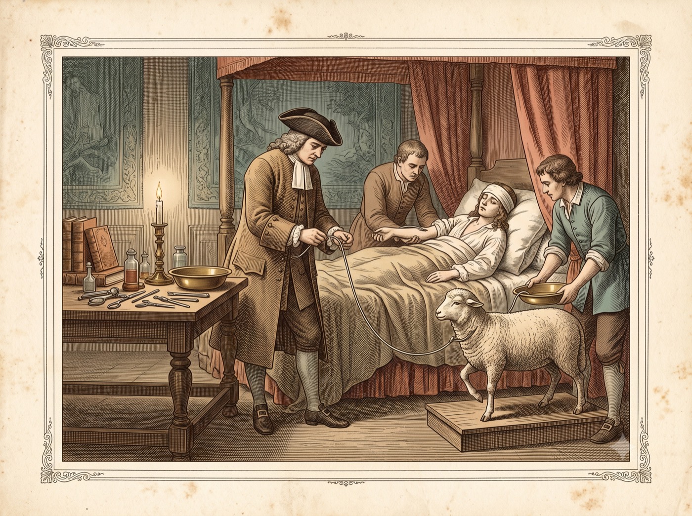 From Lamb's Blood to Blood Types: A Short History of the Transfusion