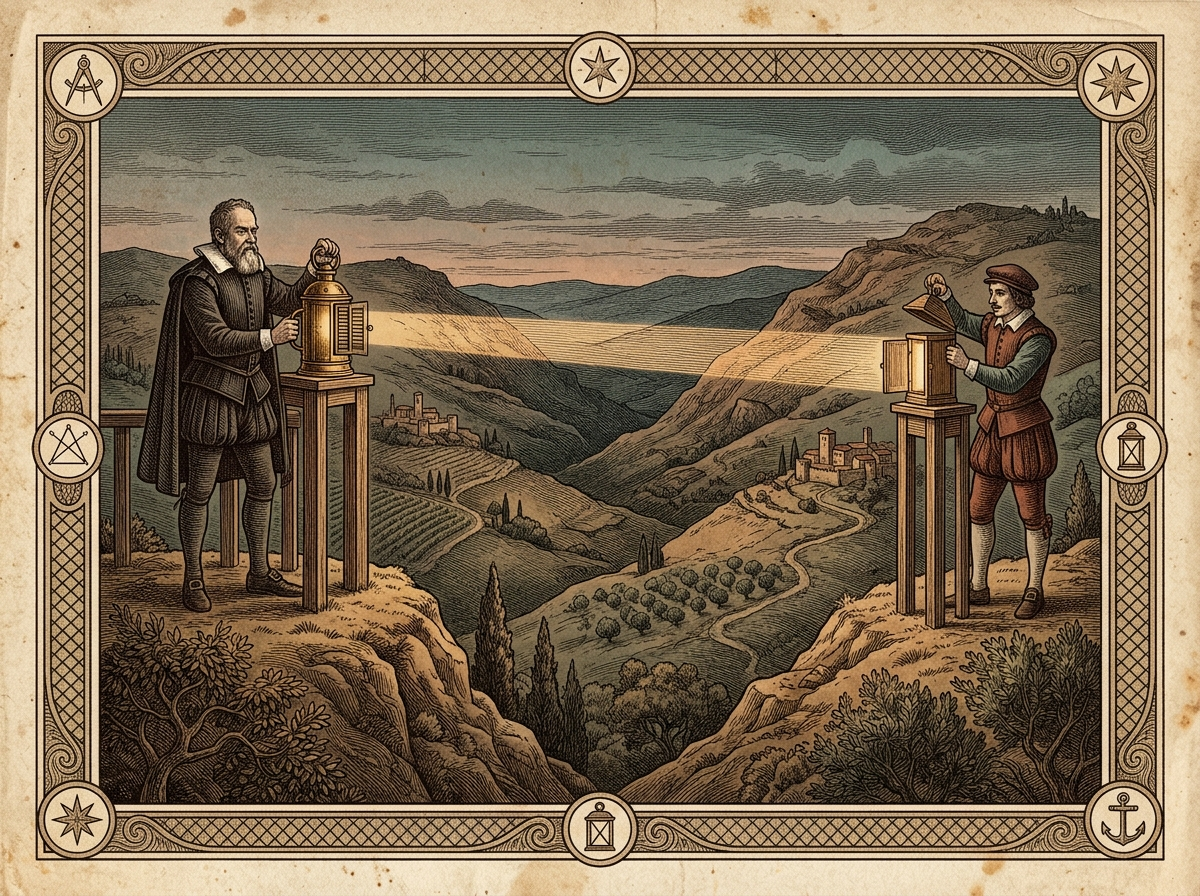 From Lanterns on Two Hills to Mirrors Left on the Moon: A Short History of Measuring the Speed of Light