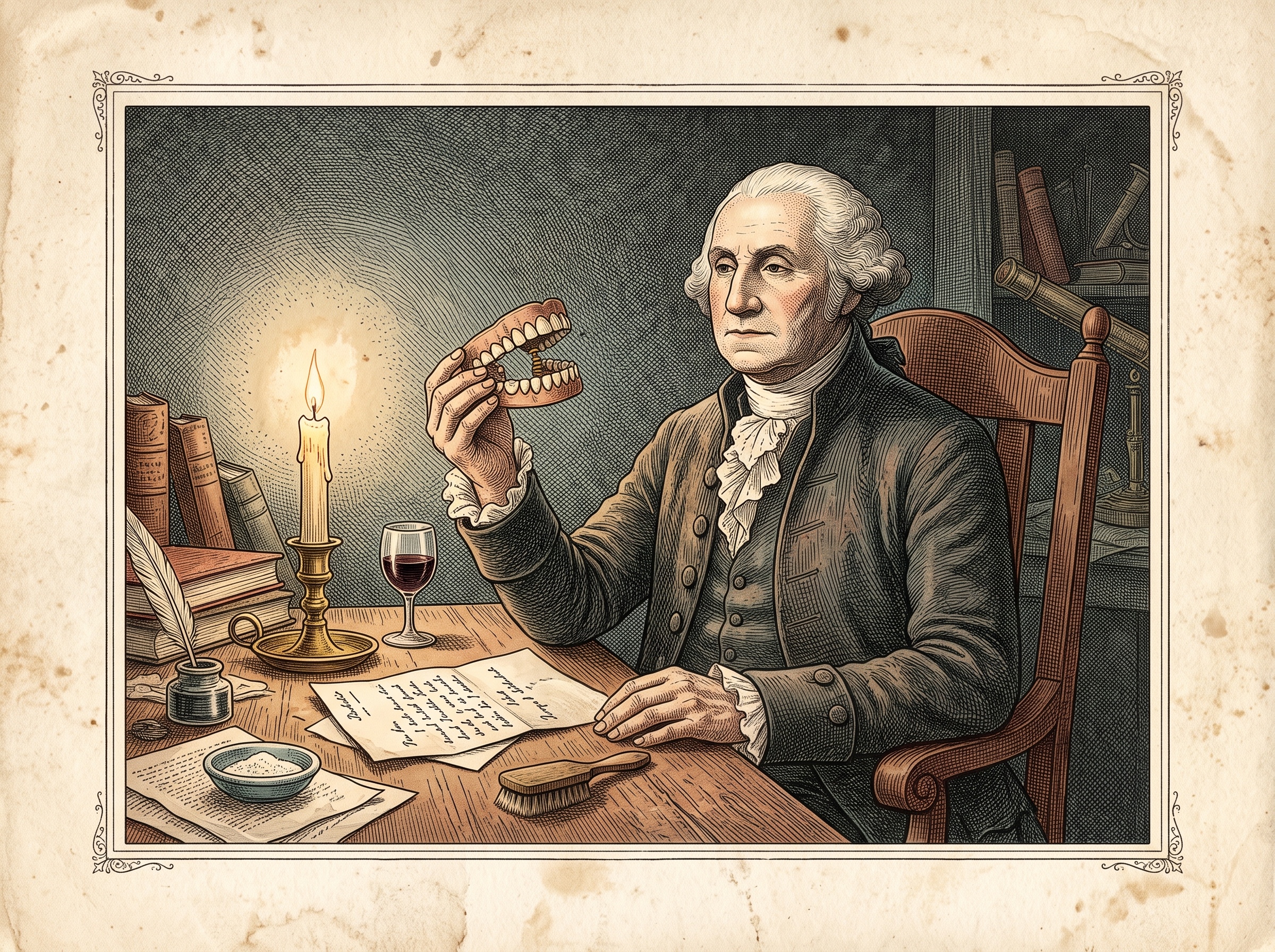 George Washington's Wooden Teeth — Which Were Never Made of Wood